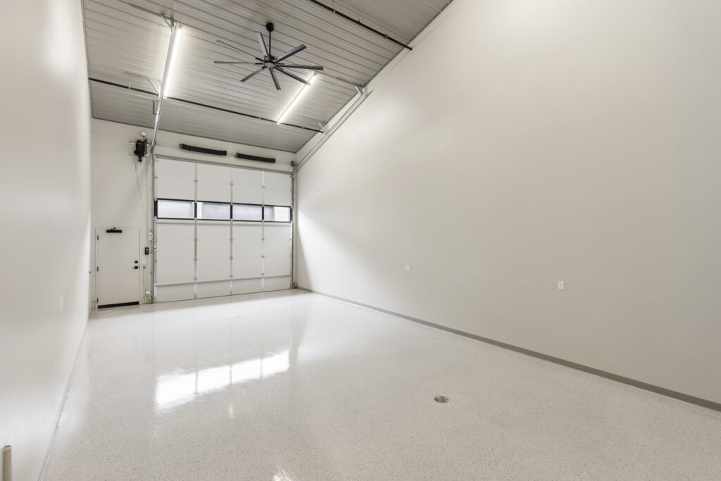 Garage Condo Unit with epoxy floor